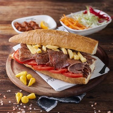 3/4 Ekmek Arası Et Döner (120 gr.)