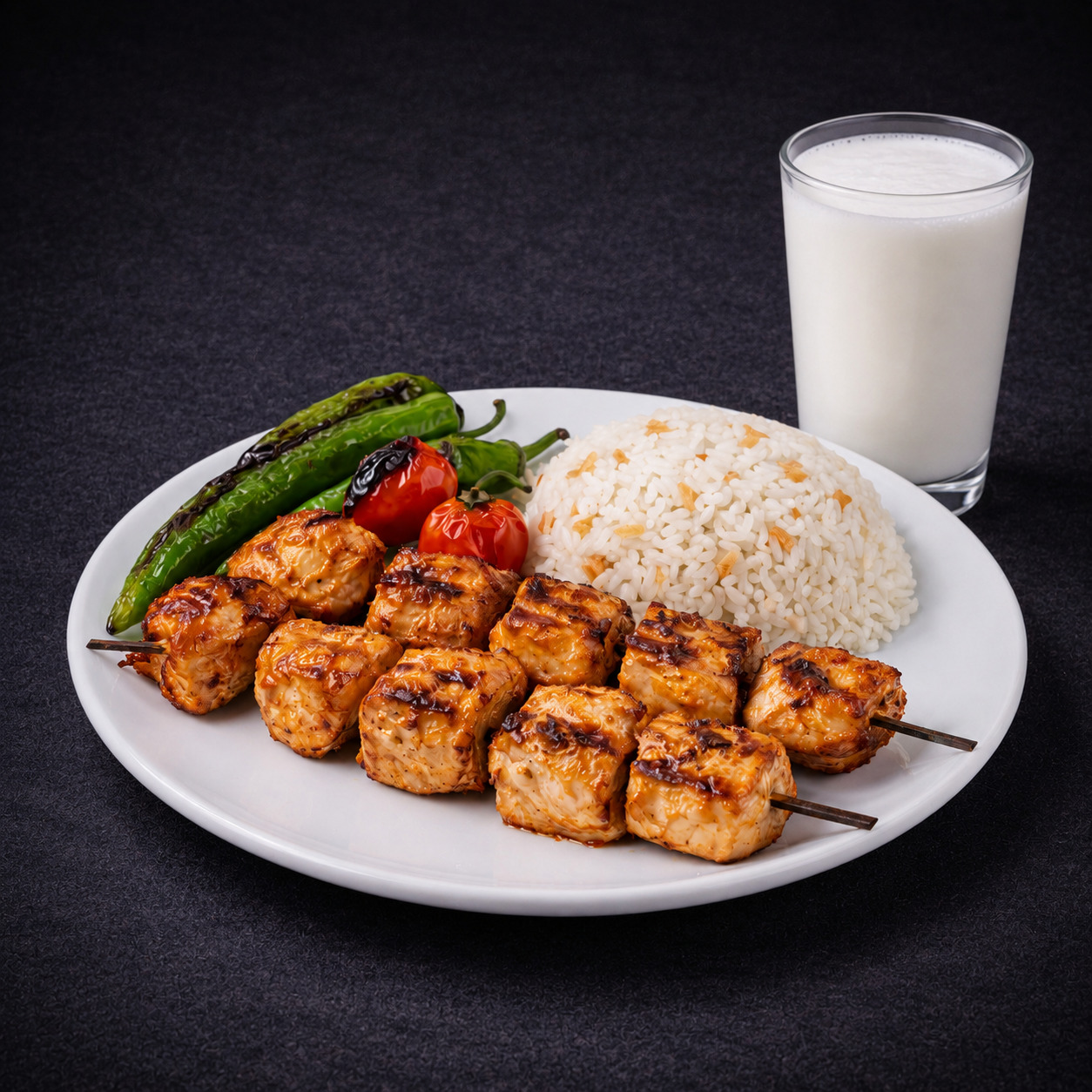 Servis Tavuk Şiş Menü