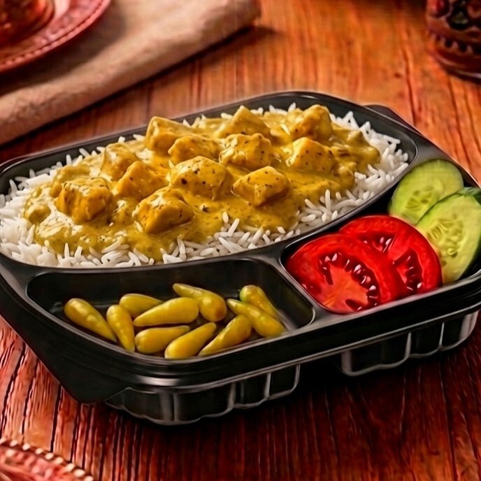 Köri Soslu Tavuklu Pilav