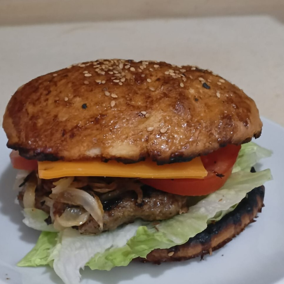 Cheddar Peynirli Hamburger