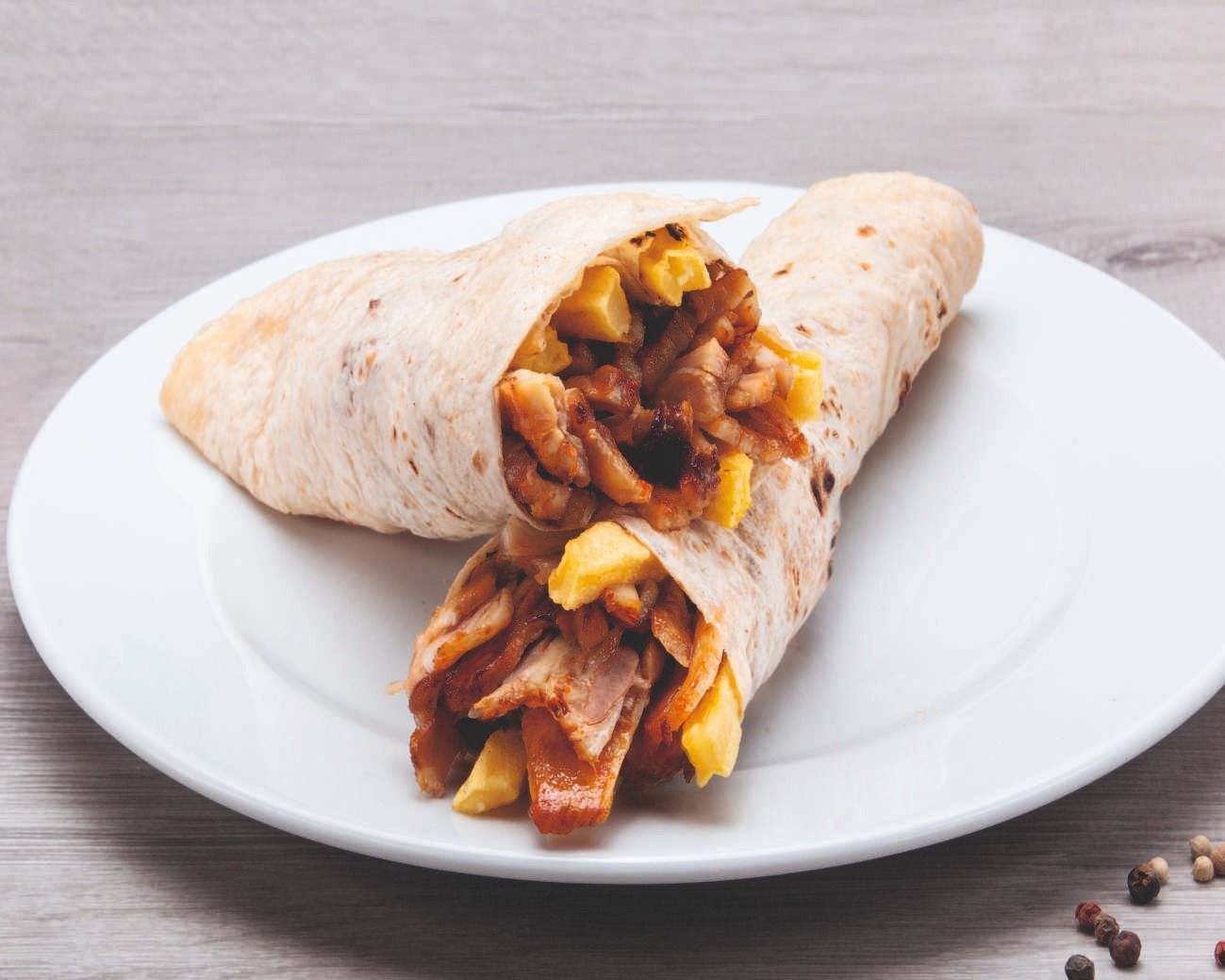 Özel Soslu Tavuk Döner Dürüm
