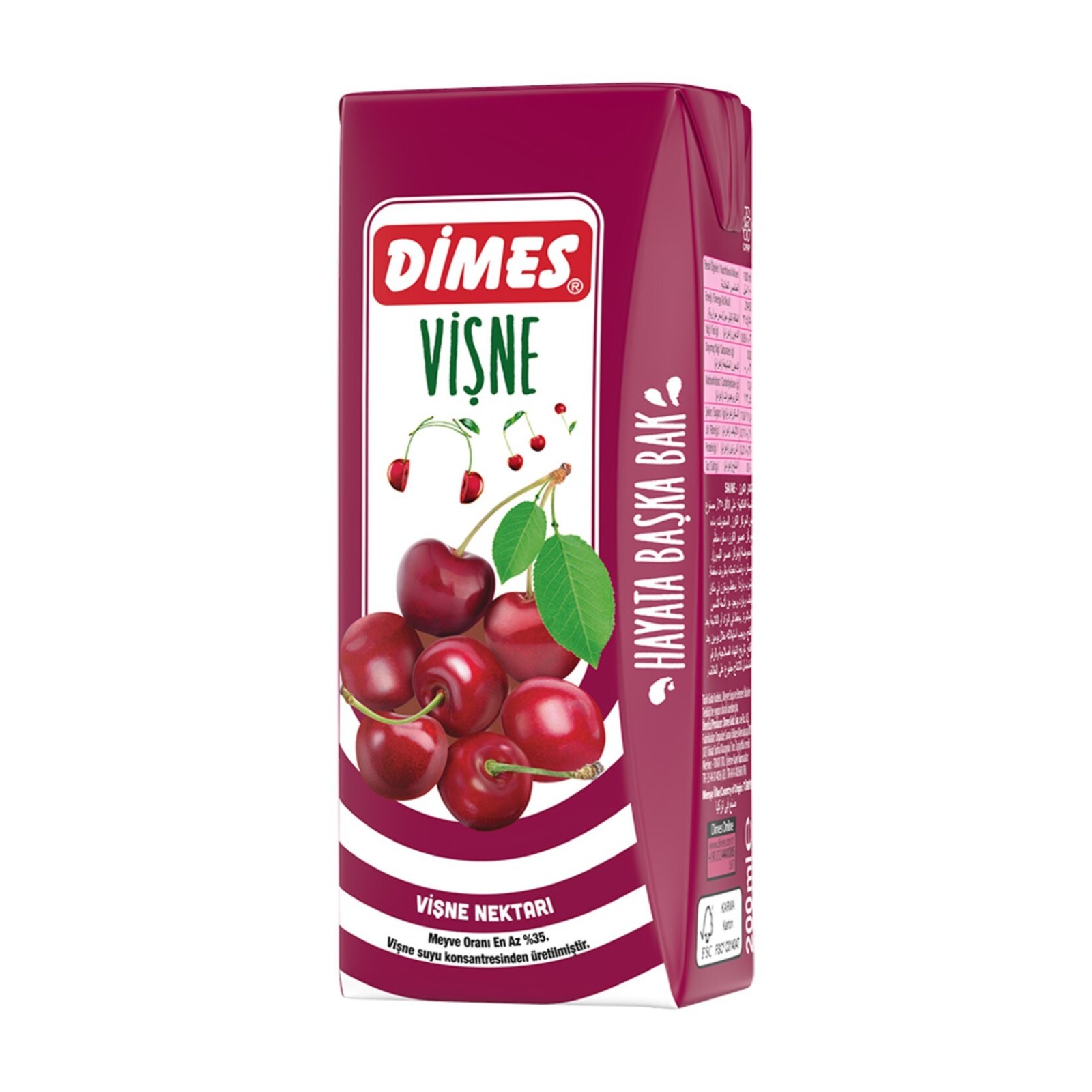 Dimes Vişne Meyve Nektarı (200 ml)