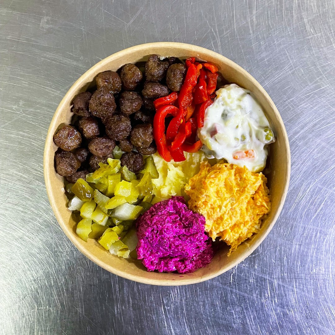 Misket Köfte Kumpir Bowl