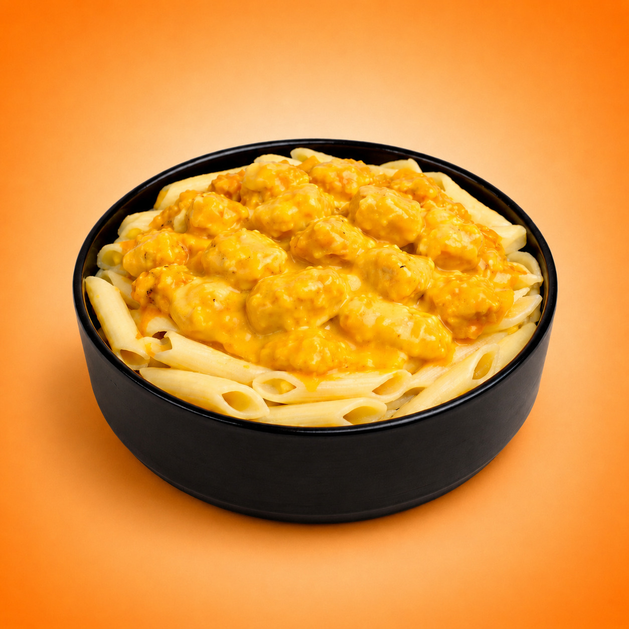 Cheddar Soslu Tavuk Makarna