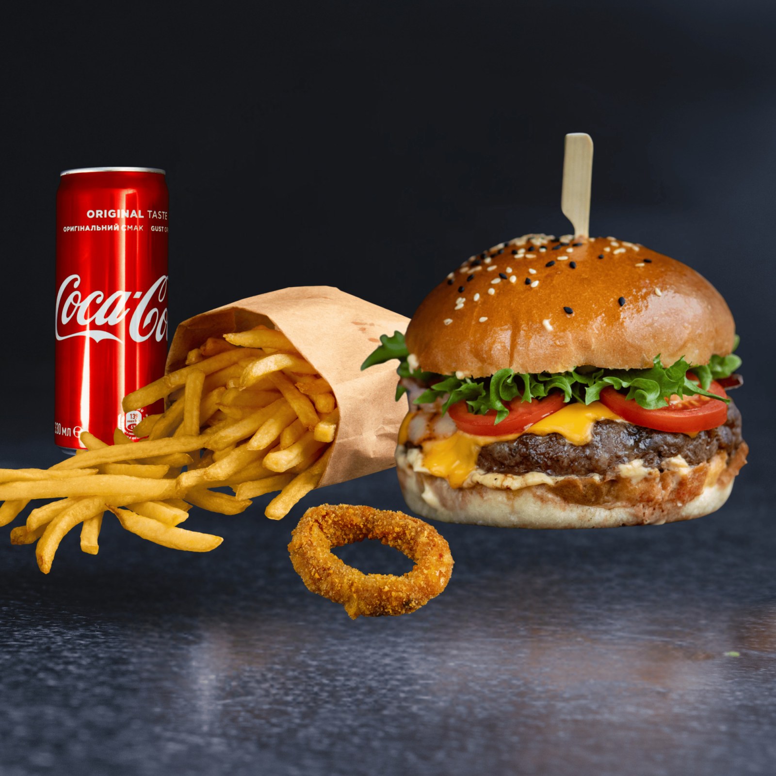 Jr. Etcil Burger Menü