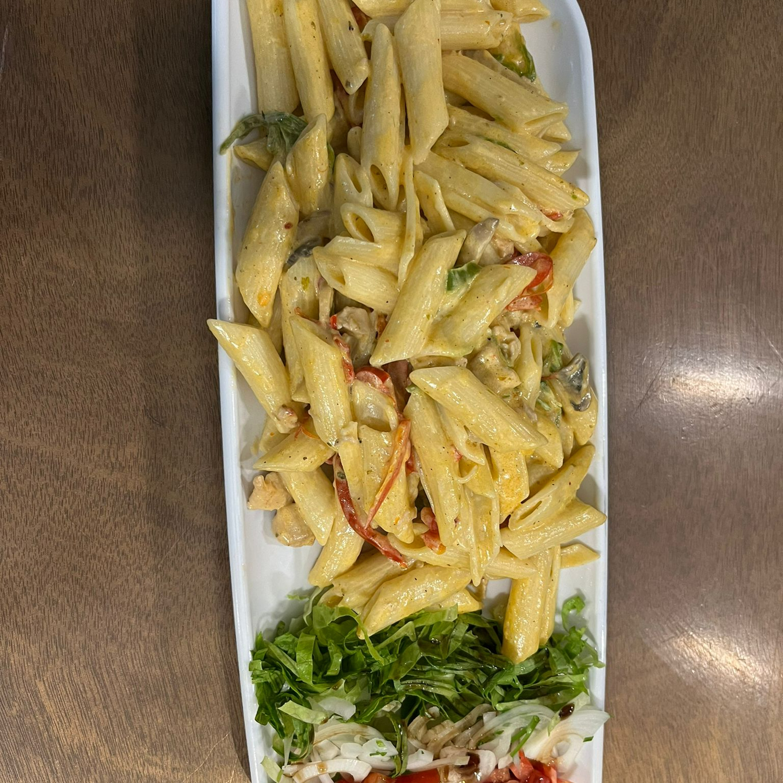 Kremalı Mantarlı Makarna