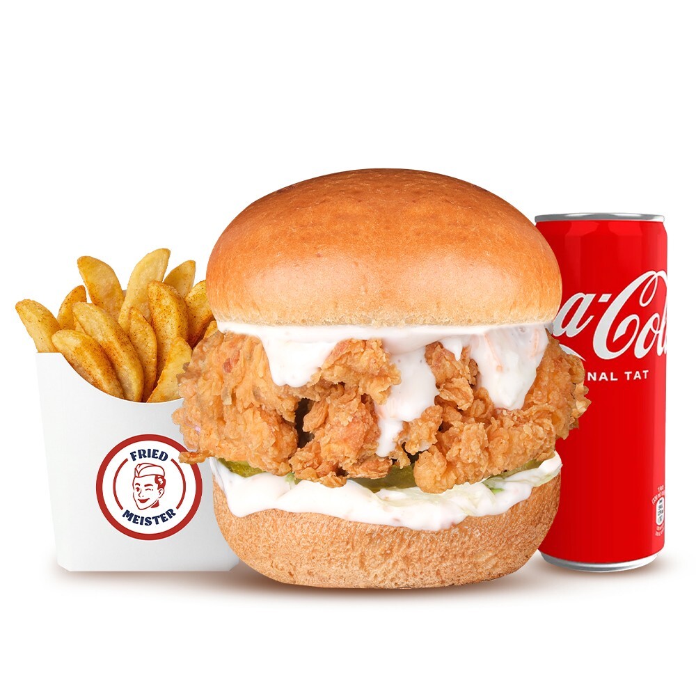 White Burger Menü