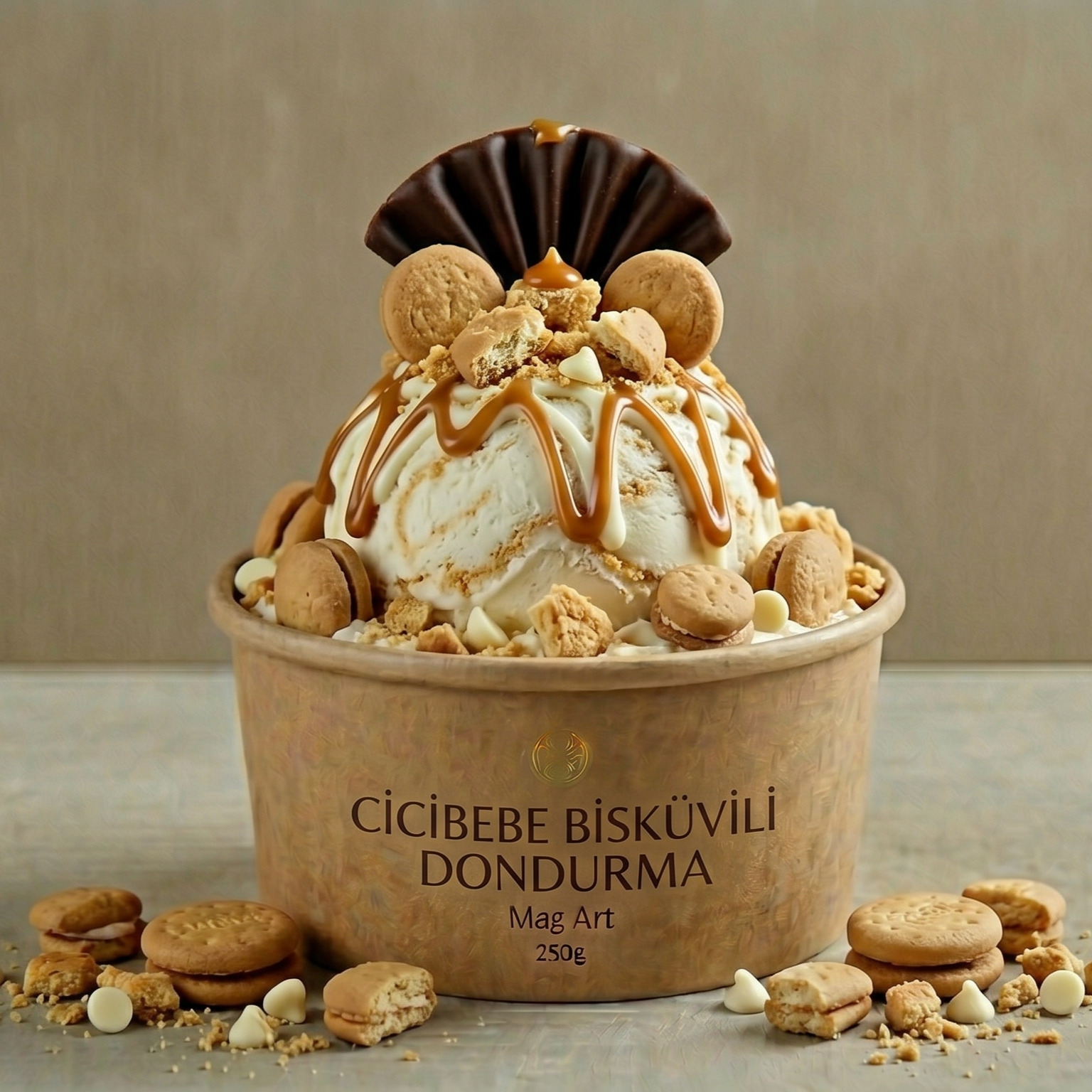 Cicibebe Bisküvili Dondurma (250 Gr.)
