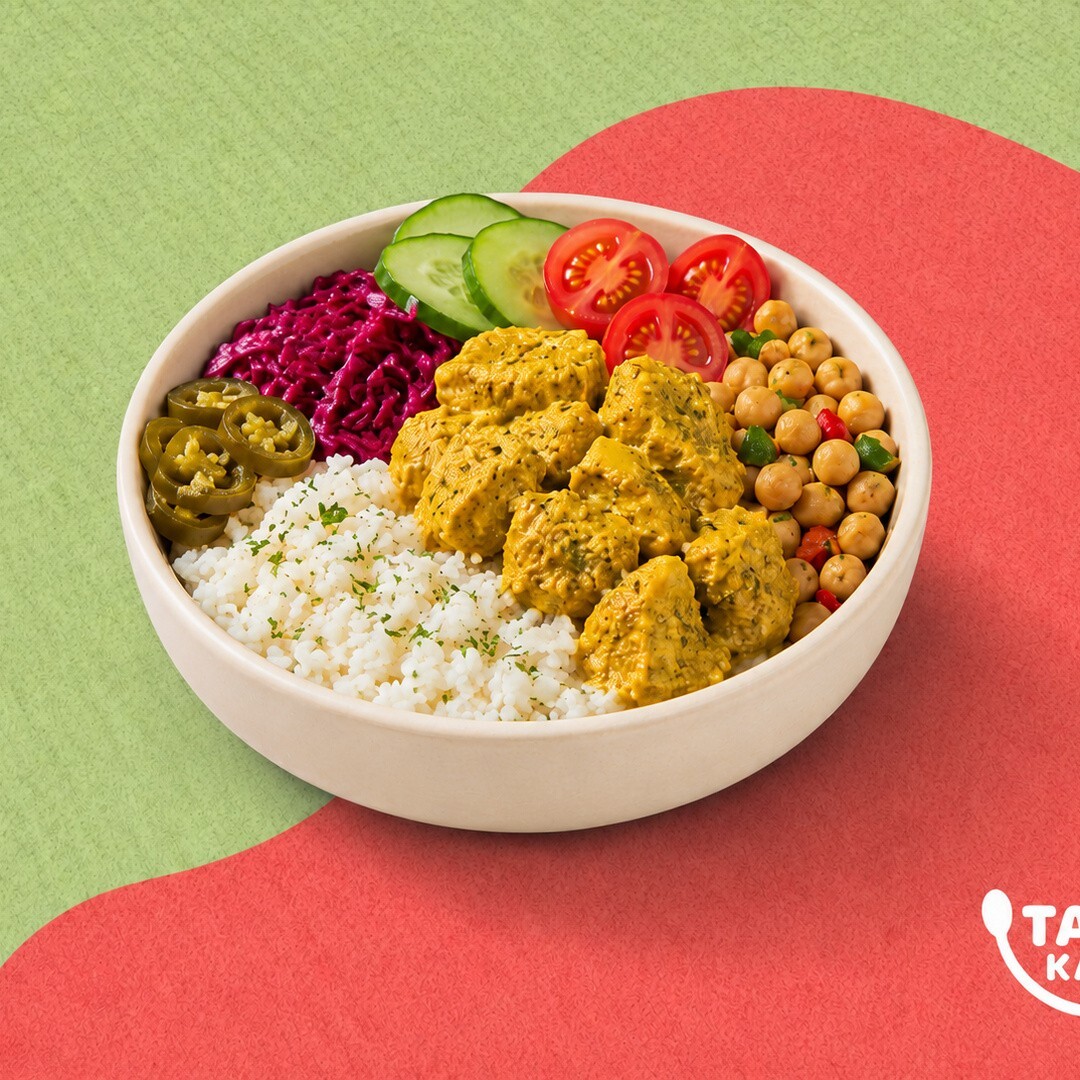 Köri Soslu Tavuk Pilav Bowl
