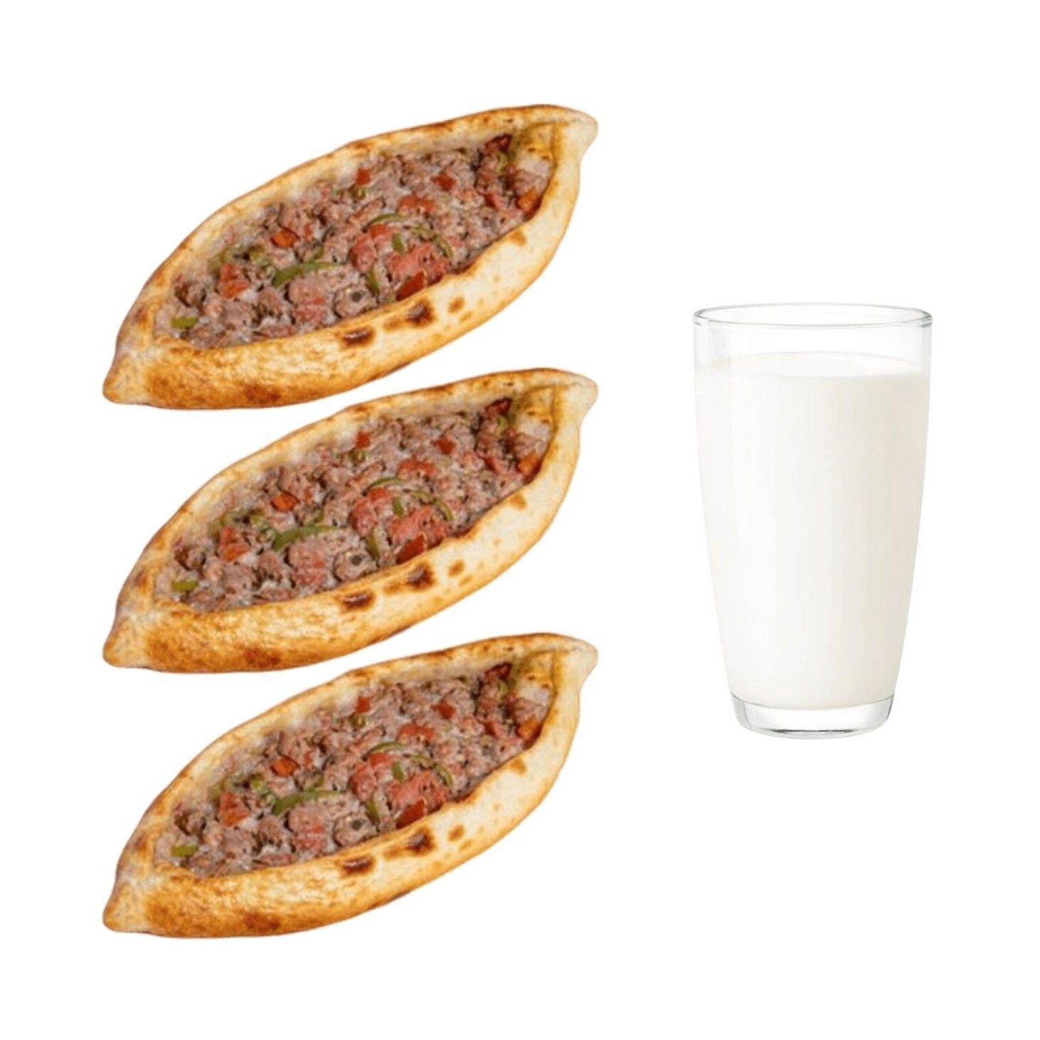 Kuşbaşılı Cantık (3 Ad.) + Ayran (20 cl.)