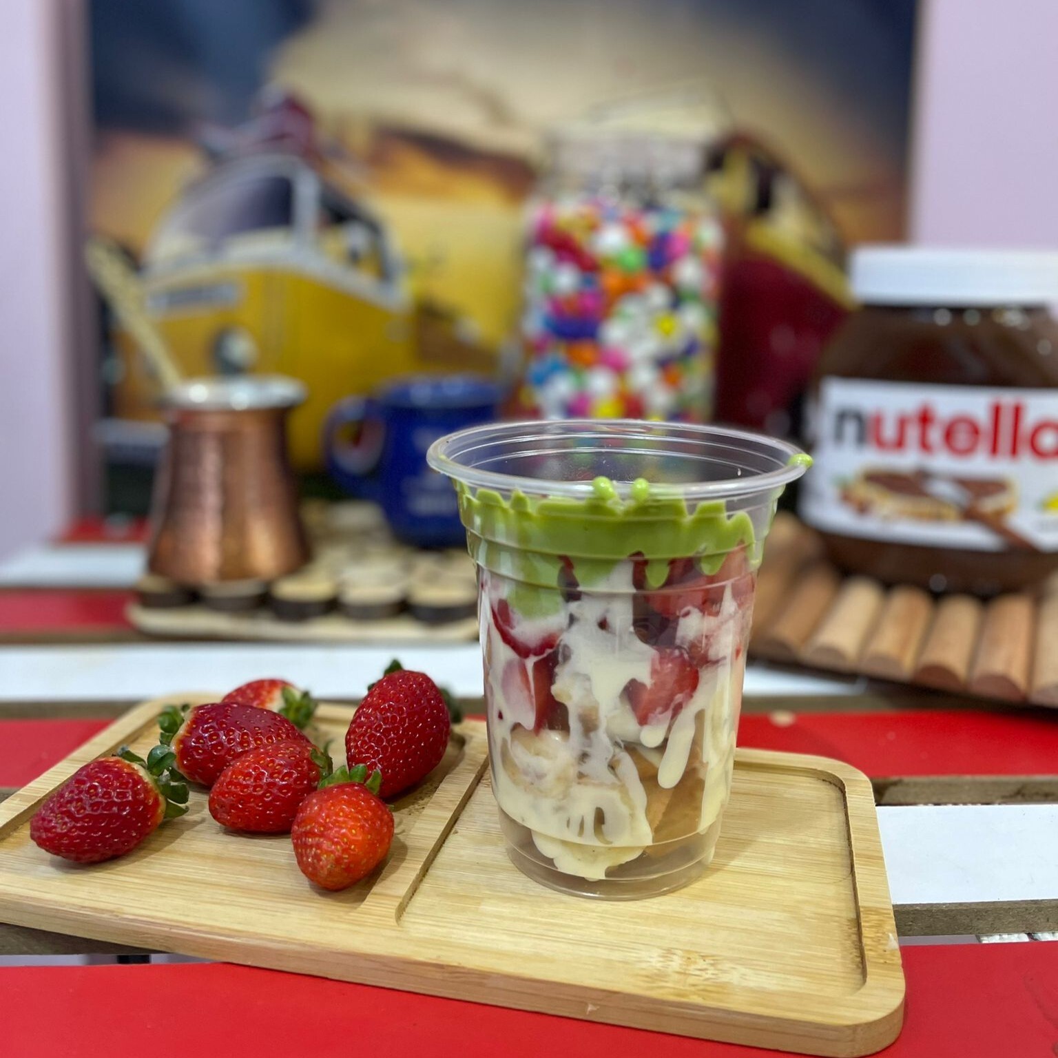Cup Antep Fıstığı Sos