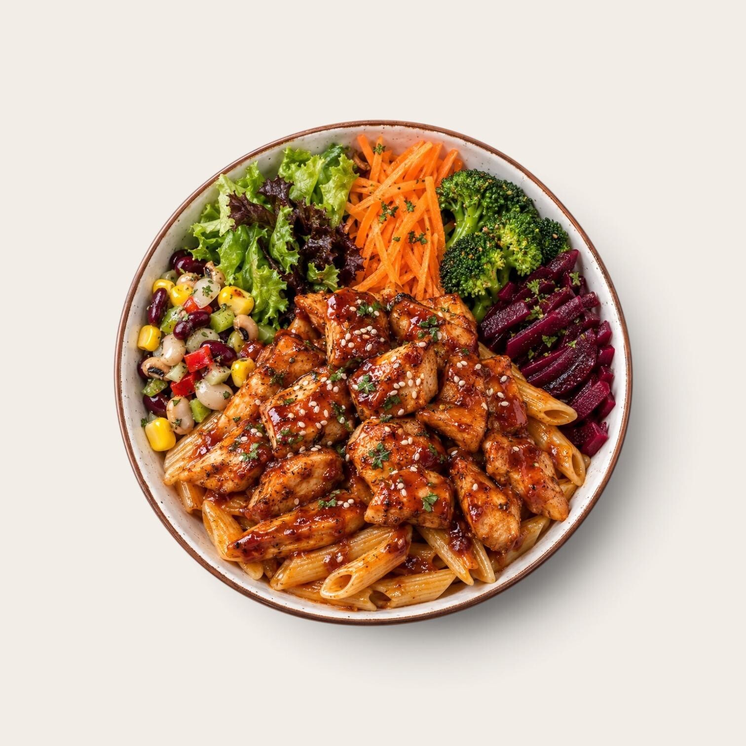 Bbq Penne Bowl