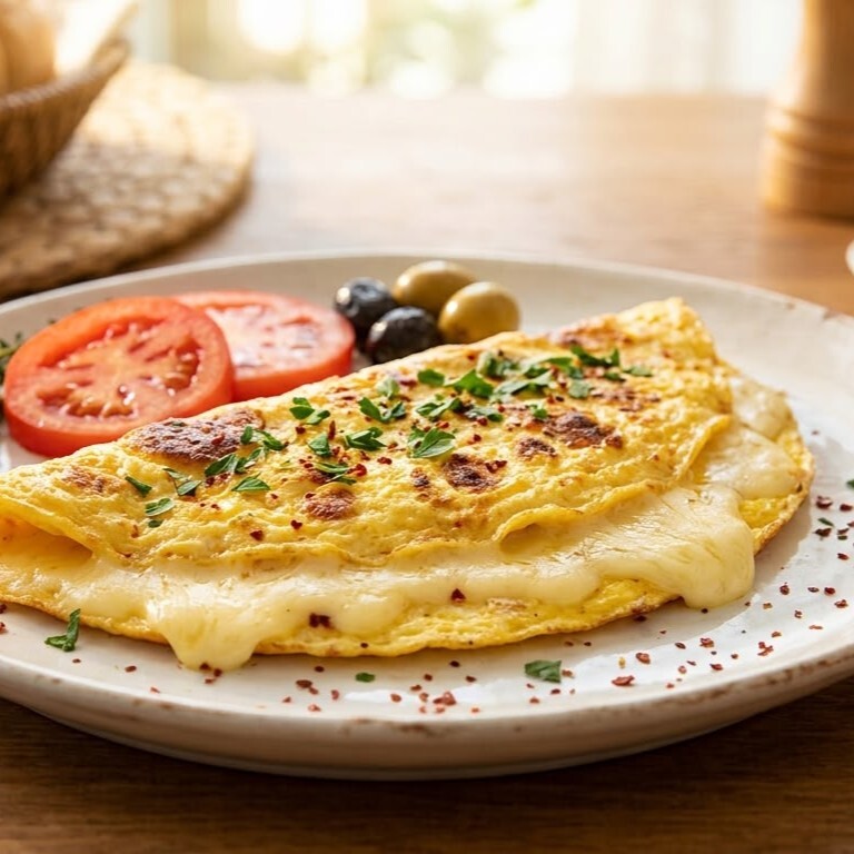 Kaşarlı Omlet