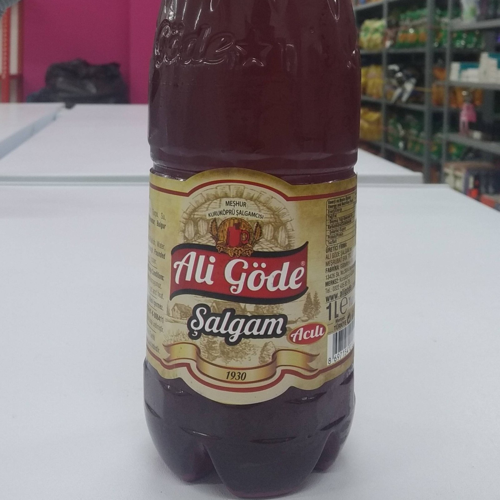 Ali Göde Şalgam Acılı (330ml)