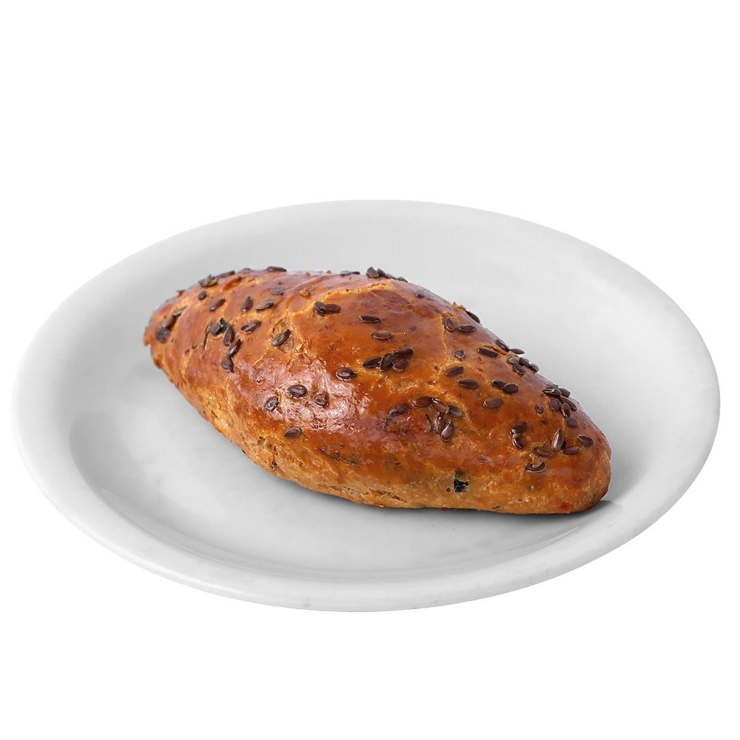 Siyez Unlu Yulaflı Kuru Domatesli Poğaça