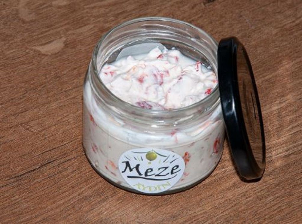 Yoğurtlu Közlenmiş Biber (220 g)CAM KAVANOZ