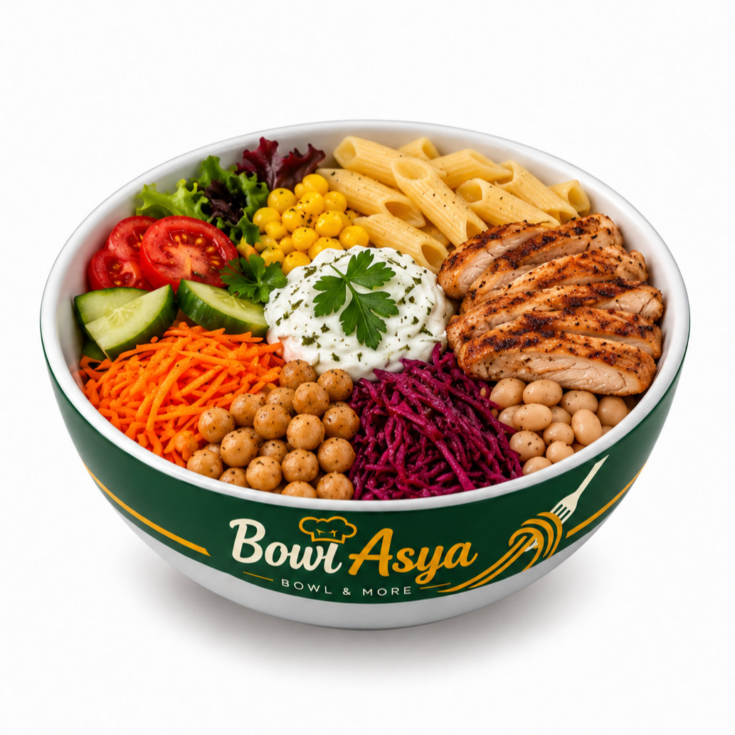 Izgara Tavuk & Penne Bowl