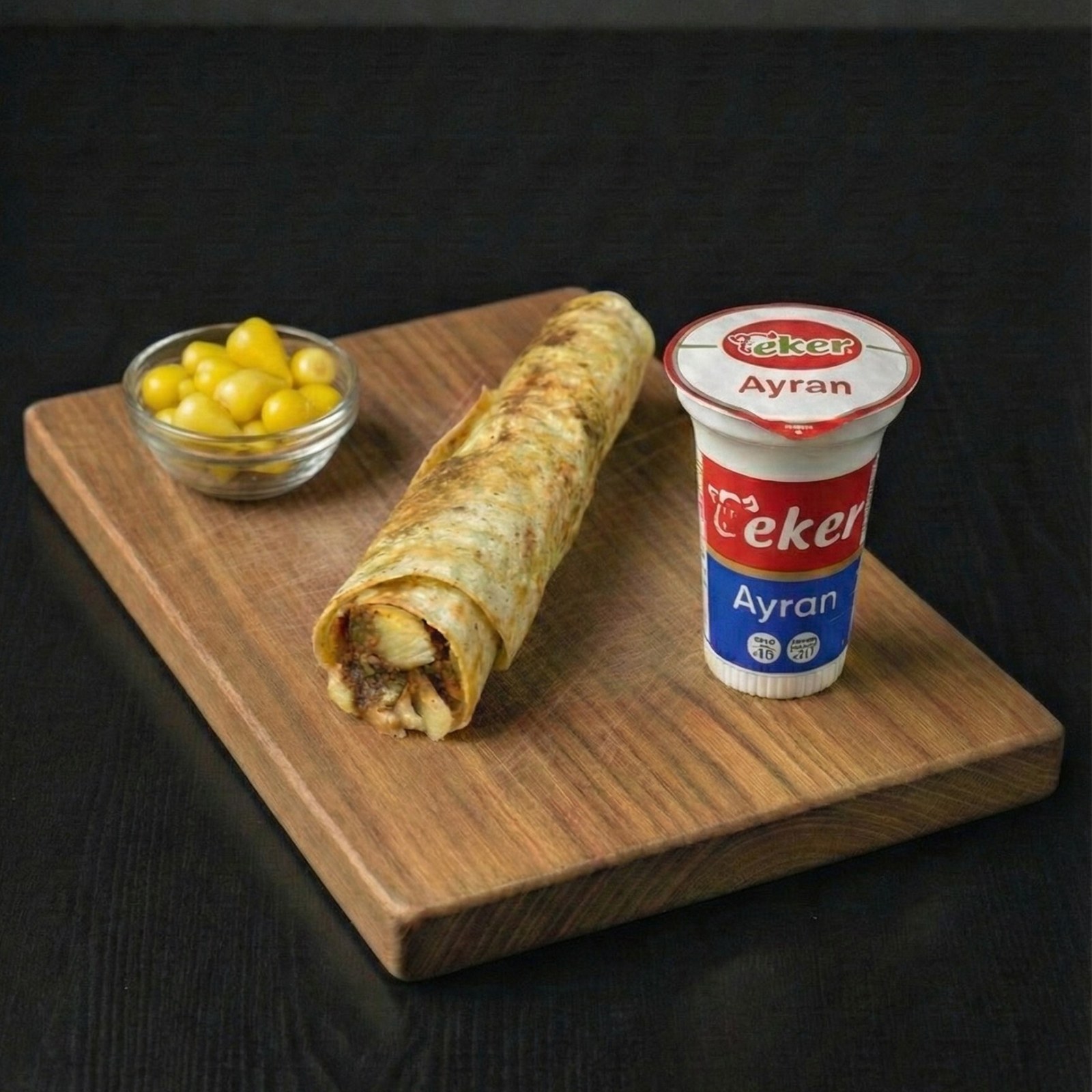 Tavuk Döner (Small) Dürüm Menü