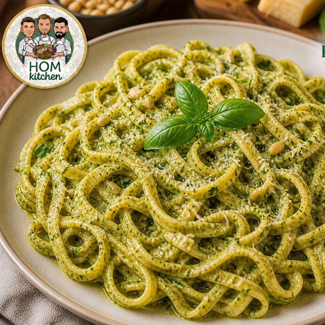Pesto Soslu Tagliatelle