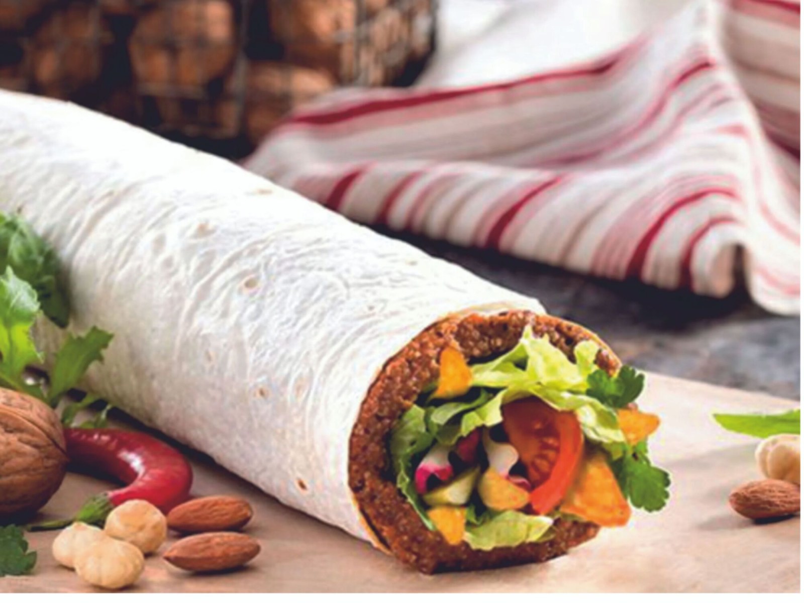 Mega Çiğ Köfte Dürüm (135 Gr)