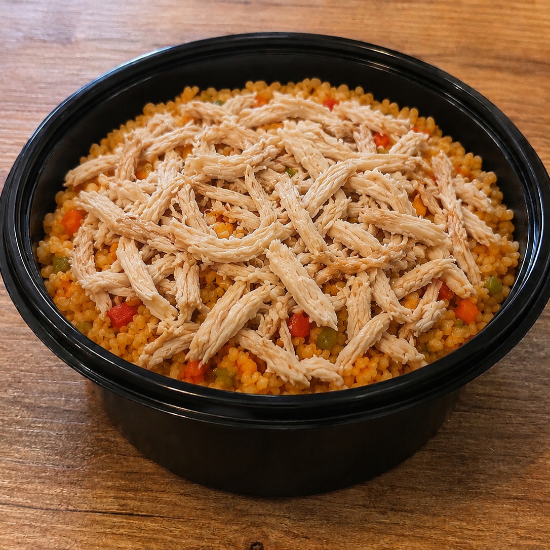 Eko Tavuklu Sebzeli Bulgur Pilavı