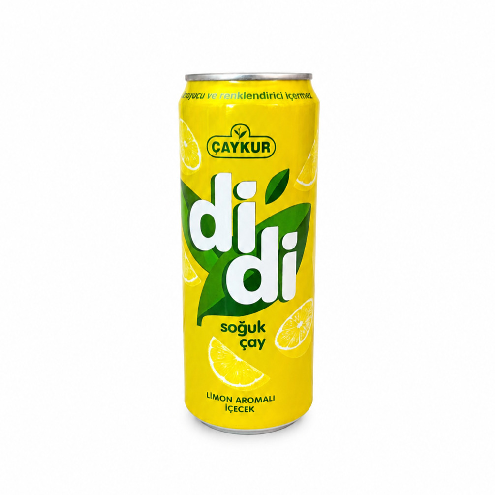 Çaykur Didi Soğuk Çay Limon Aromalı Kutu İçecek (500 Ml)