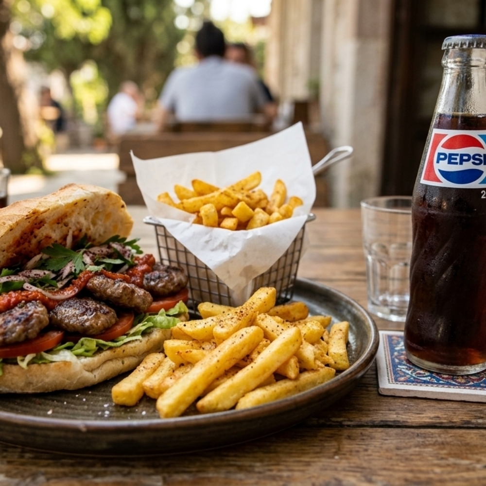 Köfte Ekmek Menü (Ekmek Arası)