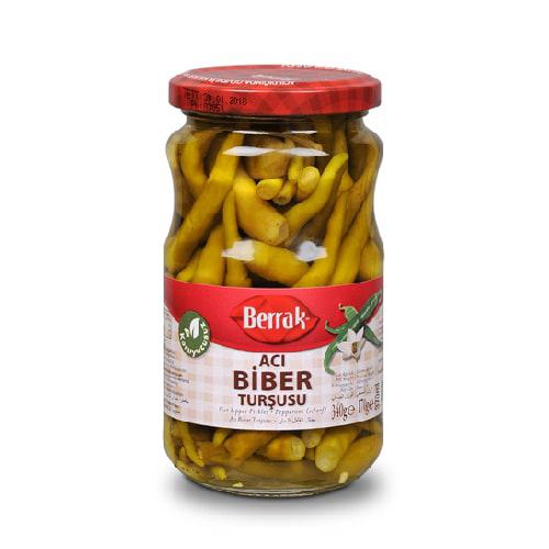 Berrak Acı Biber Turşusu (340 gr)