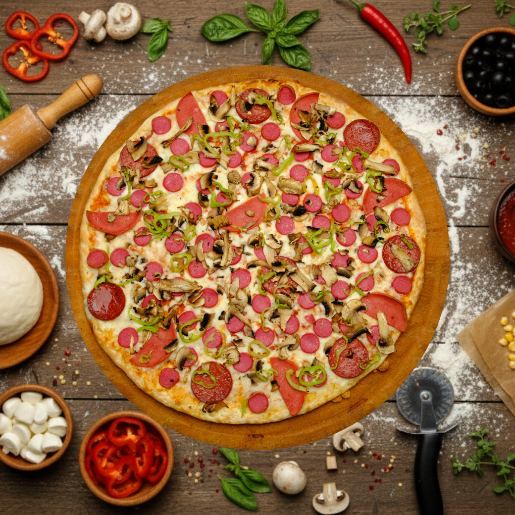 Karışık Pizza (Büyük)