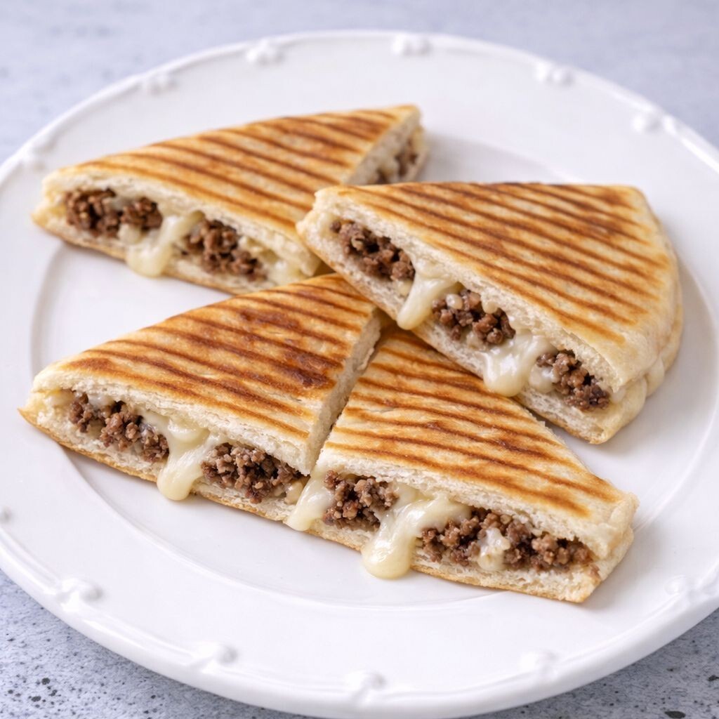 Kıymalı Bazlama Tost