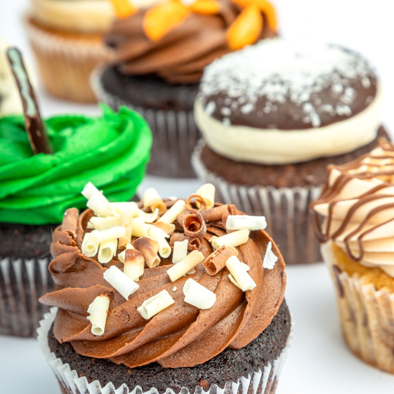 Chocolate Coconut Cupcake