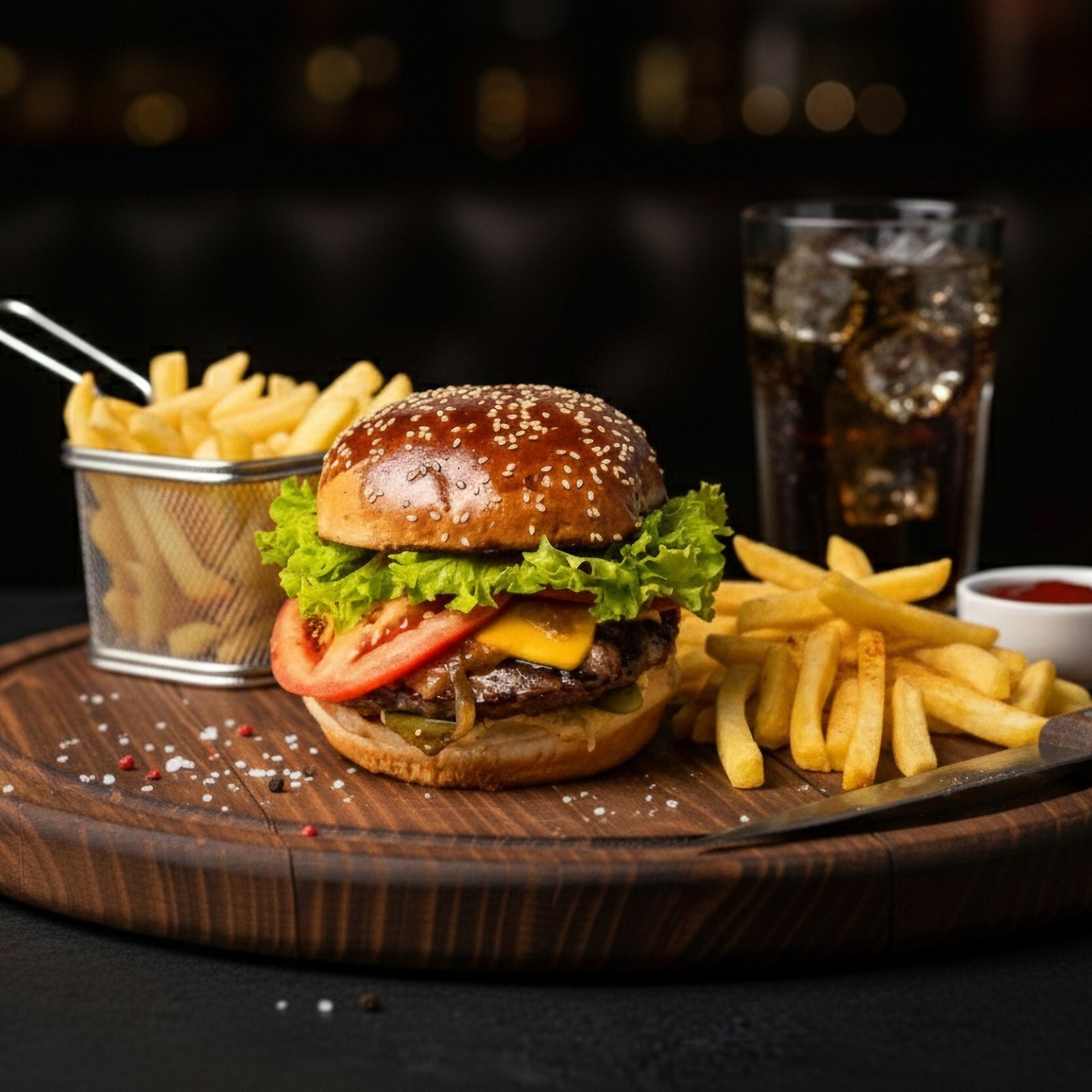 Klasik Burger Menü