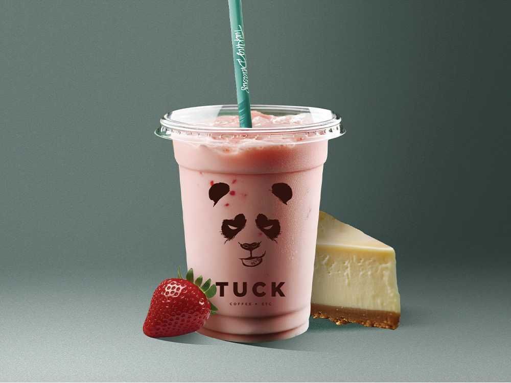 Çilekli Beyaz Çikolatalı Milkshake