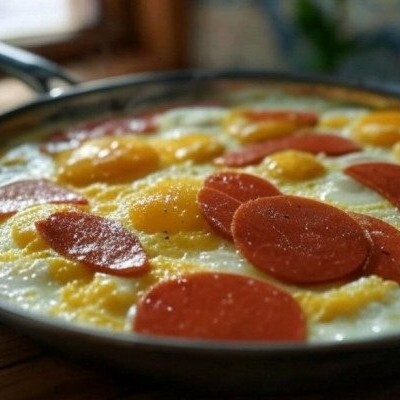 Sucuklu Omlet
