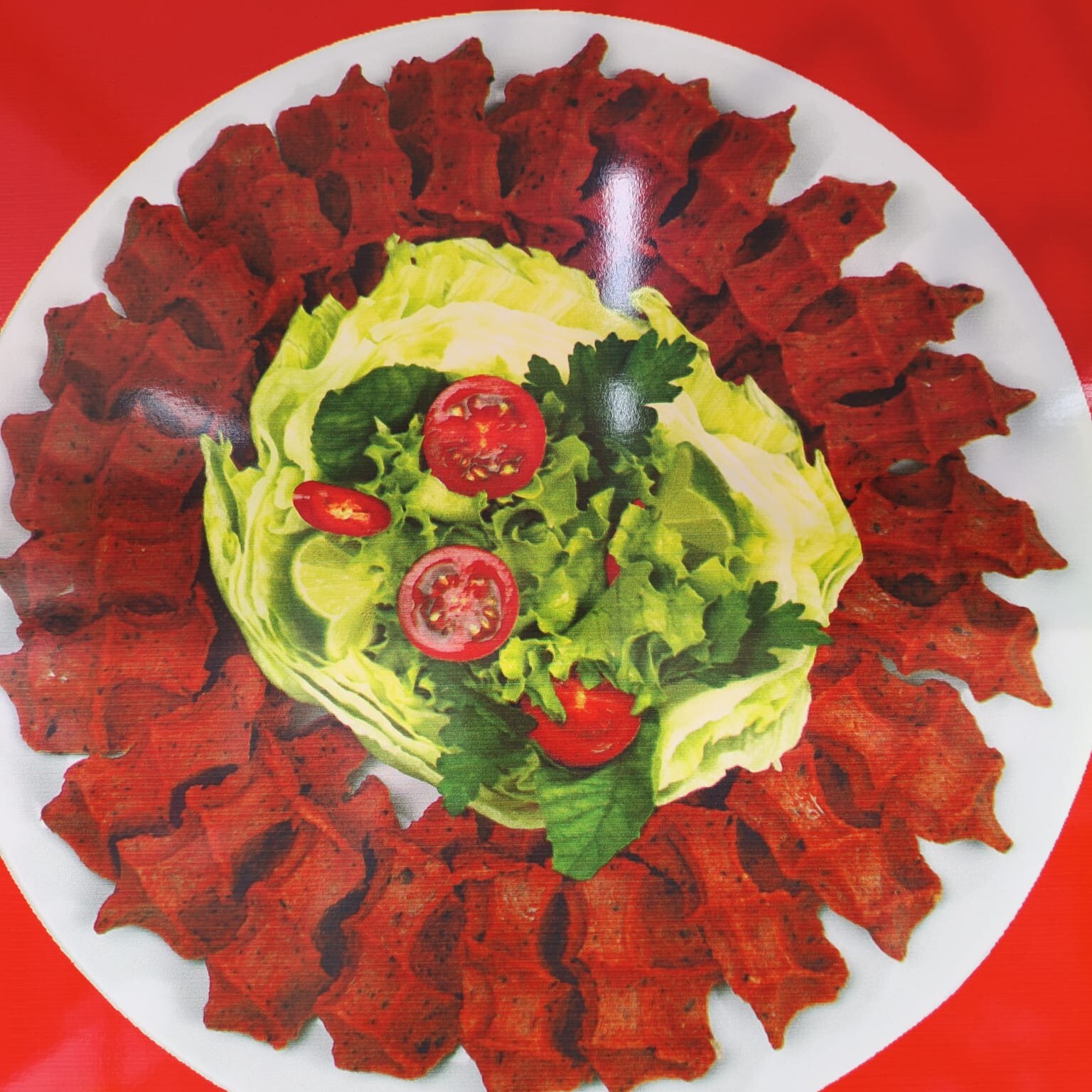 1 kg dev Aile Boy Çiğ Köfte