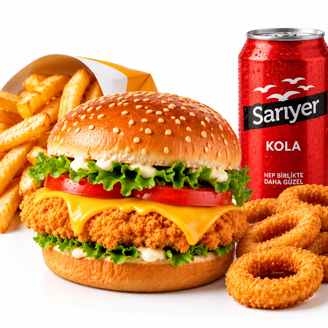 Cici Cheese Burger Menü