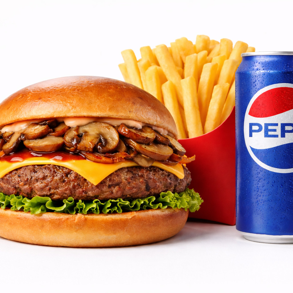 Mr Mantar Burger Menu
