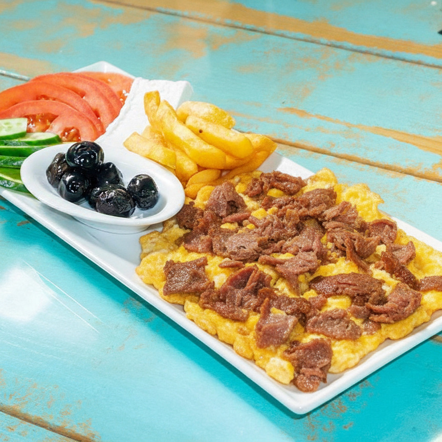 Kavurmalı Yumurta