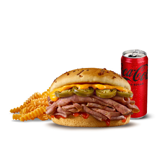 Jalapeno Beef'n Cheddar Menü