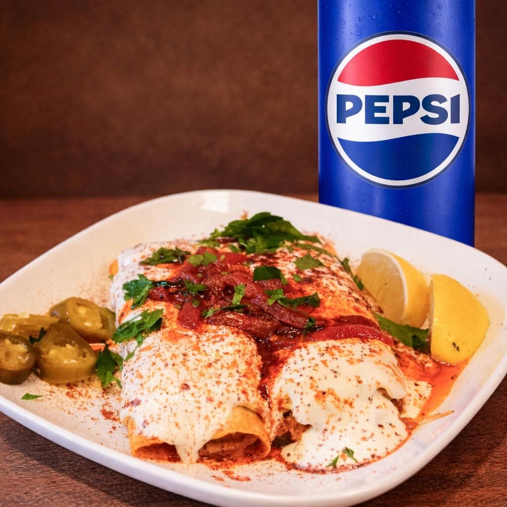 Yoğurtlu Biftek Tantuni + Pepsi (330 ml)