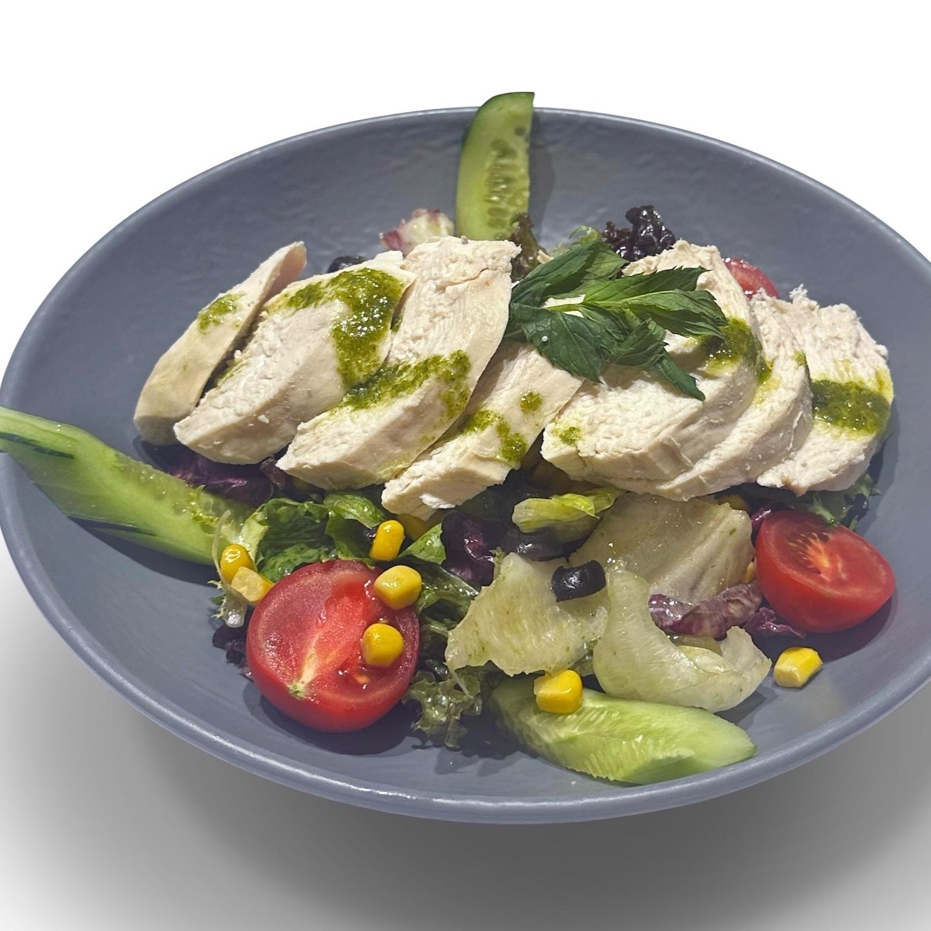 Tavuklu Diyet Salata