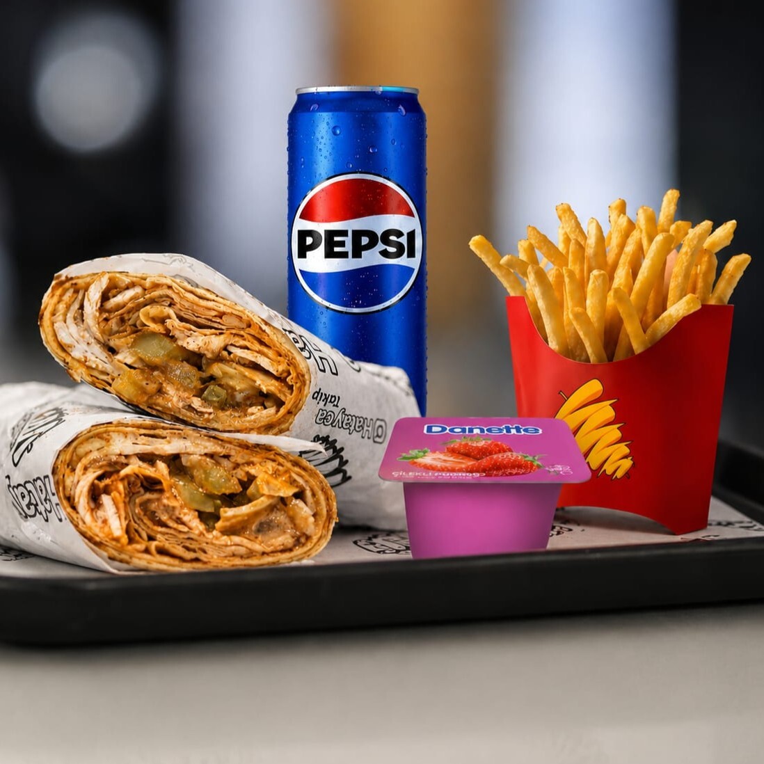 Hatay Gurme Menü (120 gr) + Pepsi (330 ml)