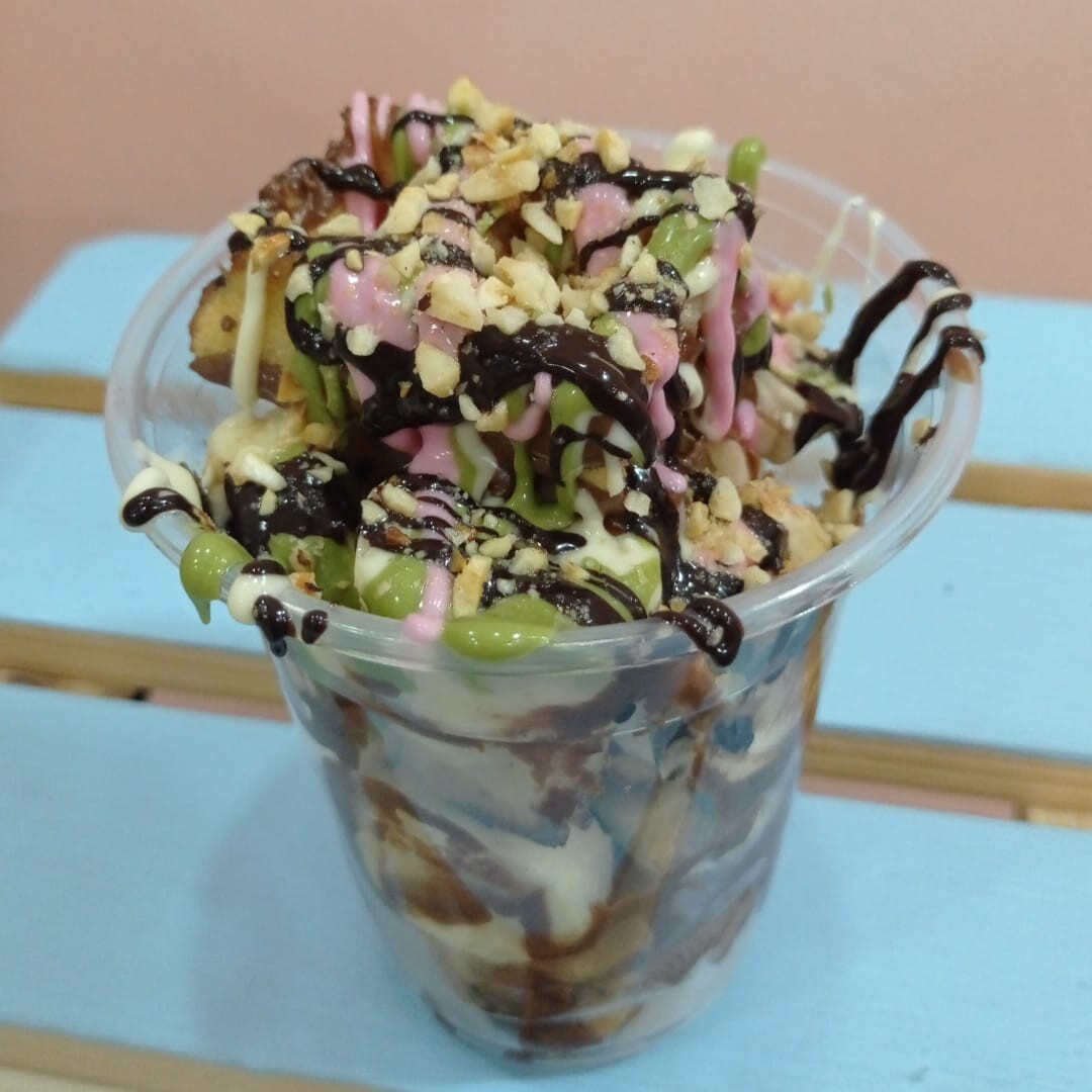 Bardak Waffle Muz