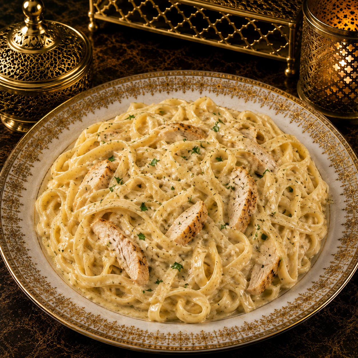 Tagliatelle Fettucini Alfredo