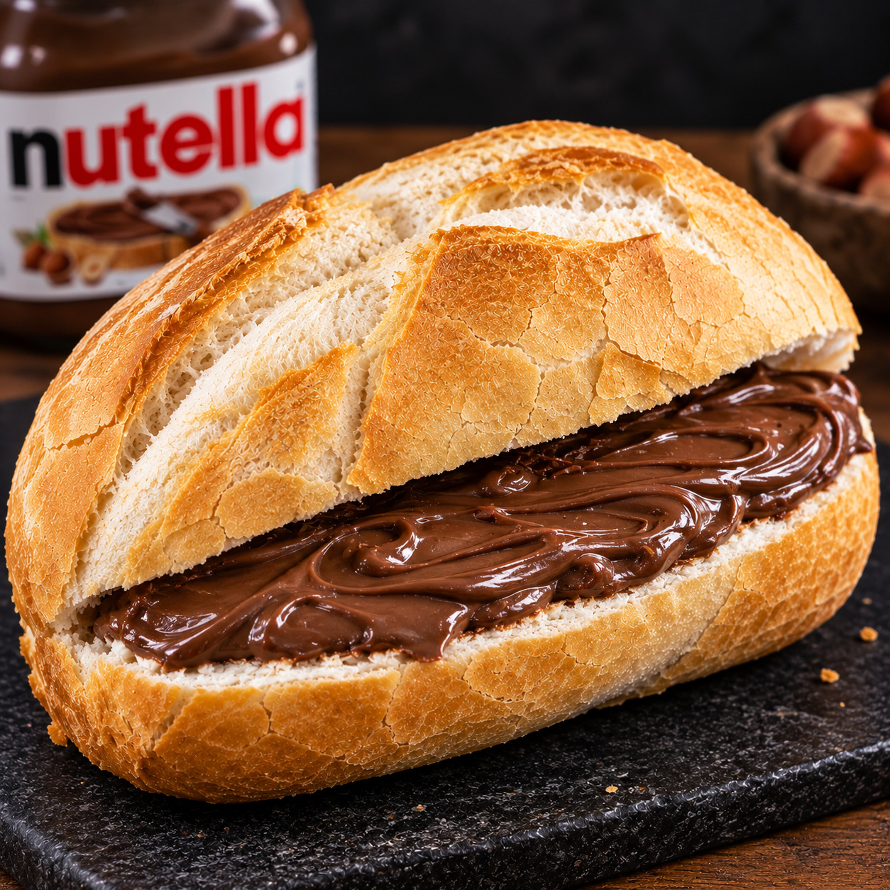 Nutellalı Sandviç