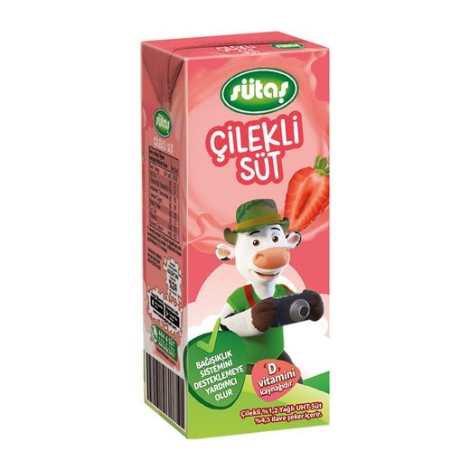Süt Çilek 200ml