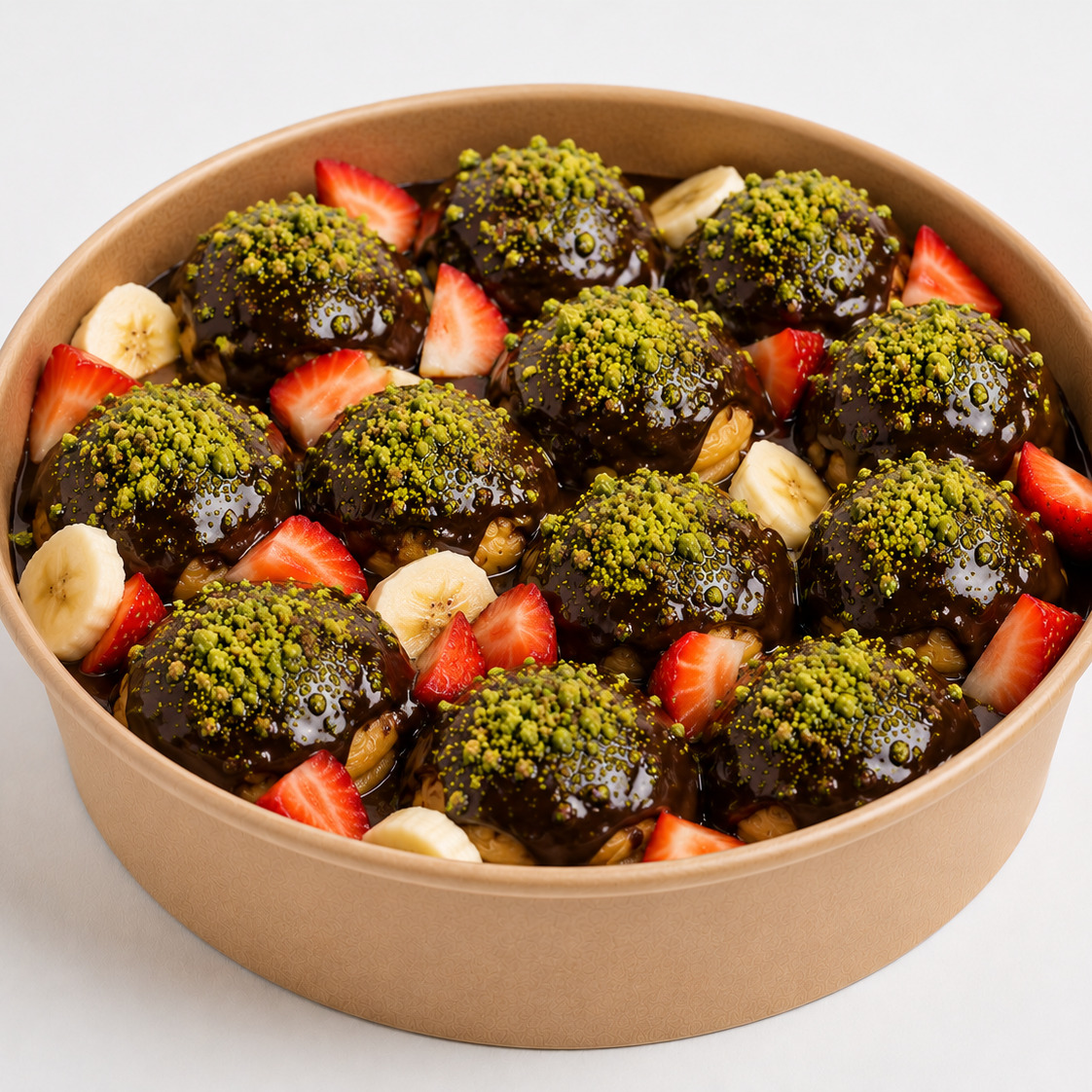 Meyveli Kova Profiterol (10 Top)
