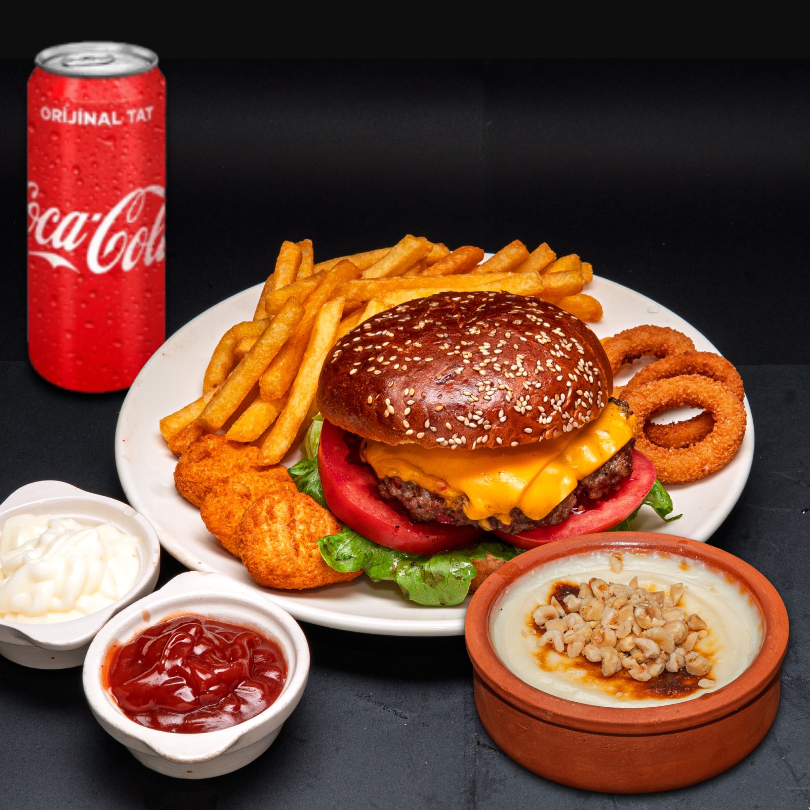 Mega Avantajlı Hamburger Menü