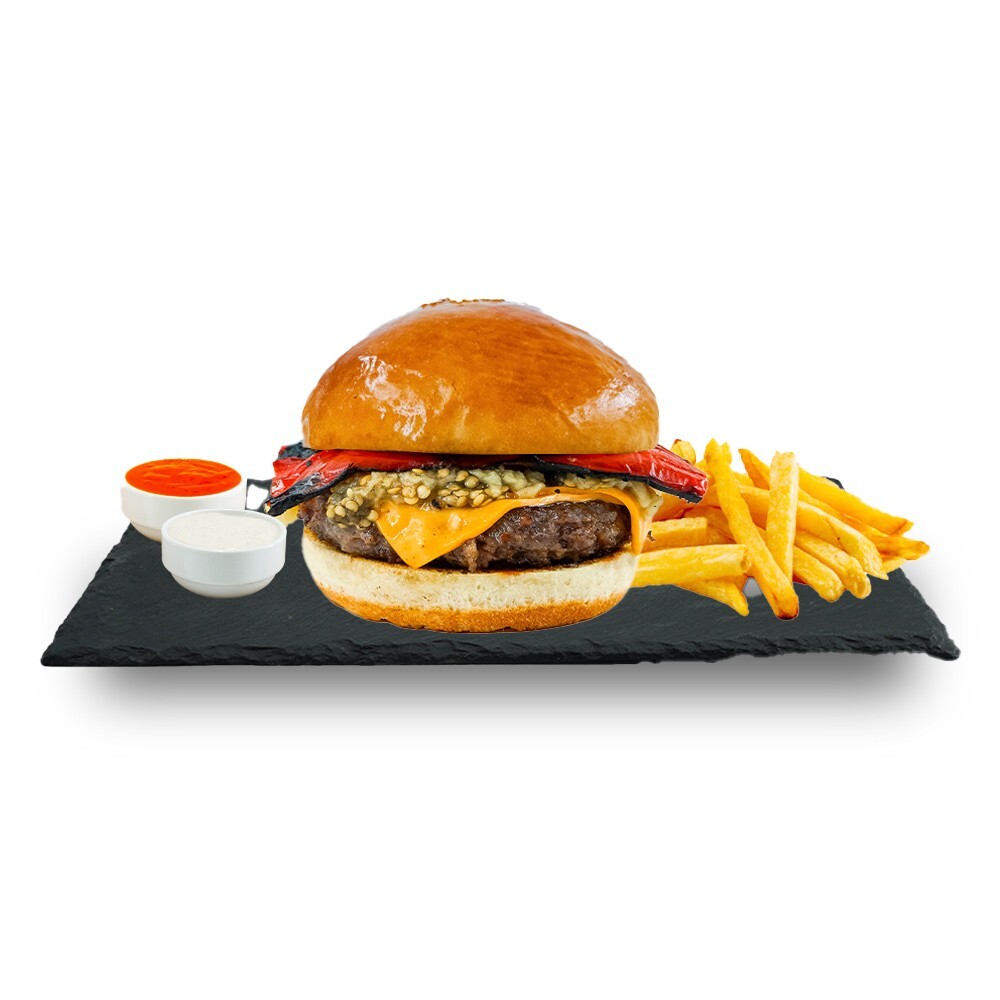 Köz Patlıcan Burger