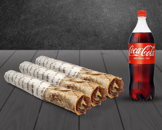 Üçlü Et 45cm Maxi Dürüm Menü